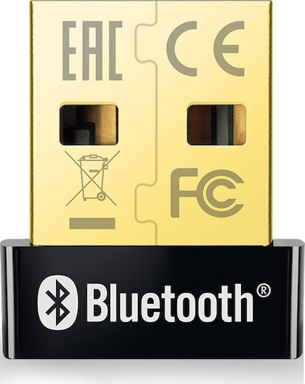 TP-LINK UB400 v1 USB Bluetooth 4.0 Адаптер с Обхват 10м Черен