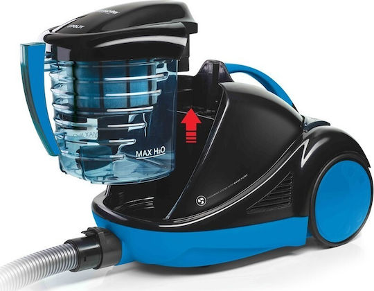 Polti Aqua Allergy Turbo Care Aspirator 850W cu bol 1lt Albastră