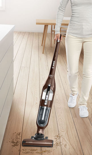 Bosch Flexxo BCH3K210 Презареждаща Вертикална Прахосмукачка 2 В 1 Stick И Ръчна 21.6V Кафява