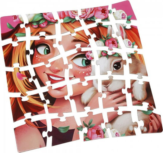 Παιδικό Puzzle Πριγκίπισσα Fauna για 2+ Ετών 25pcs Cubika