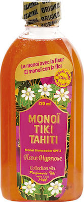 Monoi Tiki Tahiti Monoi Oil Αντηλιακό Λάδι για το Σώμα SPF3 120ml