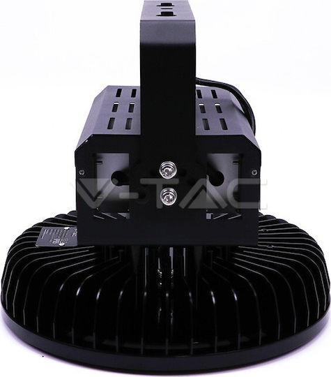 V-TAC VT-9-500 Commercial Bell Light 500W Natural White 24000lm with Built-in LED Black Ø360cm