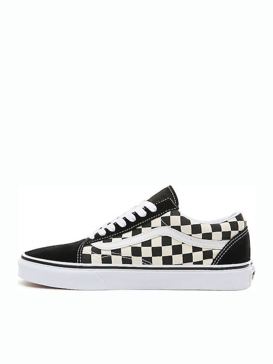 Primary Check Old Skool Sneakers Black / White