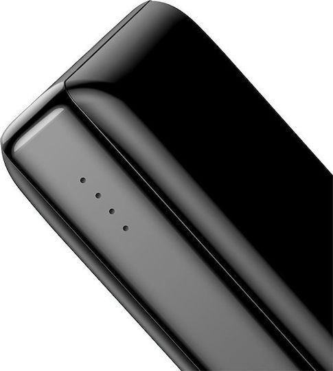 Baseus Mini JA Power Bank 30000mAh 15W mit 2 USB-A Anschlüssen und USB-C Anschluss Schwarz