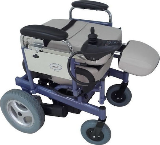 Mobiak Reclining Comfort Electric Wheelchair 12 Inch Folding Complex Type 46cm 0809242 Beige