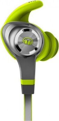 Monster iSport Intensity In-ear Bluetooth Handsfree Ακουστικά με Αντοχή στον Ιδρώτα Πράσινα