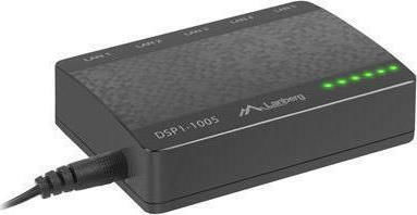 Lanberg DSP1-1005 Unmanaged L2 Switch με 5 Θύρες Gigabit