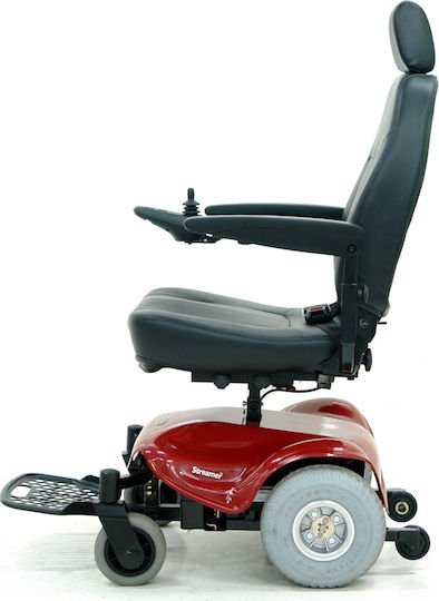 Shoprider Agilia Red Електрическа Инвалидна количка 49см 0811107 Червен
