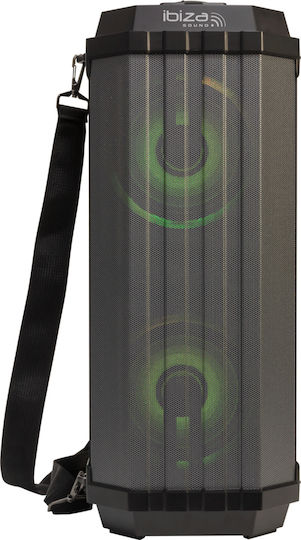 Ibiza Sound Freesound 200 Bluetooth-Lautsprecher 20W mit Radio Schwarz