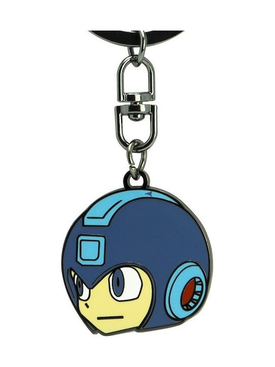 Abysse Keychain Megaman's head Metallic