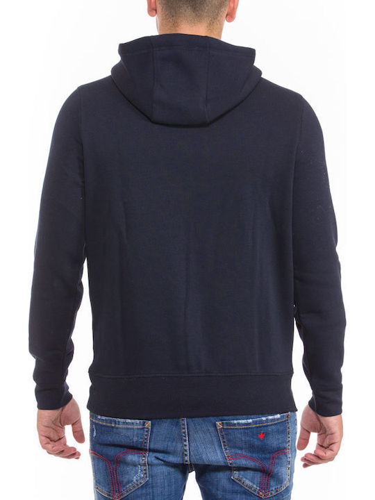 Sweatshirt with Hood Navy