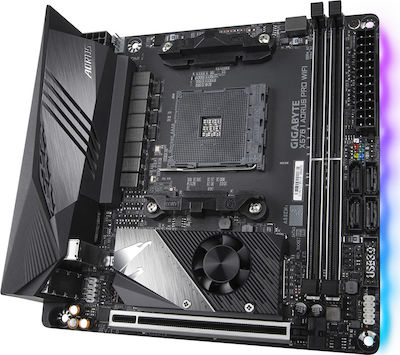 Gigabyte X570 I Aorus Pro WiFi (rev. 1.0) Motherboard Mini ITX με AMD AM4 Socket
