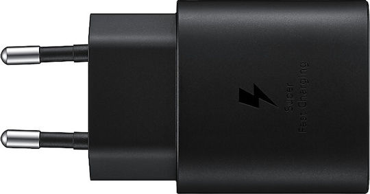 Samsung Charger with USB-C Port and Cable USB-C - USB-C 25W Blacks (EP-TA800X Bulk)