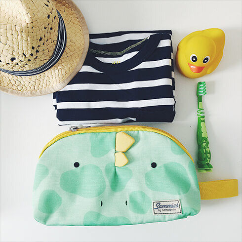 Samsonite Happy Sammies Dino Rex Casetină Verde
