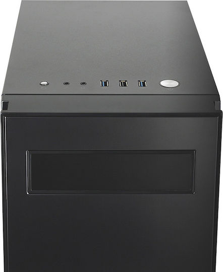 Chieftec Hawk Midi Tower Κουτί Υπολογιστή Μαύρο