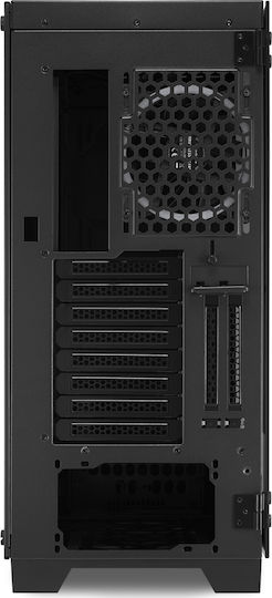 Sharkoon Elite Shark CA200M Gaming Midi Tower Computer Case with Side Window and RGB Lighting Black
