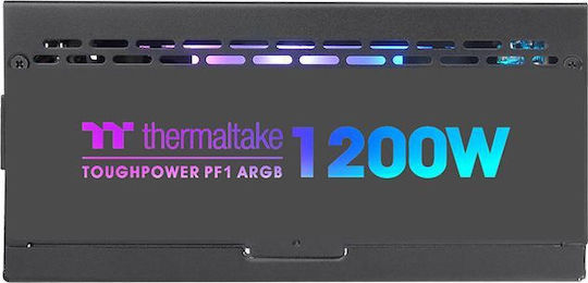 Thermaltake Toughpower PF1 ARGB 1200W Μαύρο Τροφοδοτικό Υπολογιστή Full Modular 80 Plus Platinum
