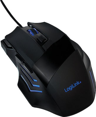 LogiLink Gaming Combo Set Геймърска Мишка Черен