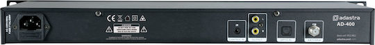 Adastra Επαγγελματικό Rack CD Player AD-400 με Δέκτη FM