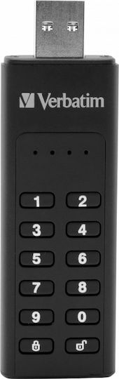 Verbatim Keypad Secure 32GB USB 3.0 Stick Black