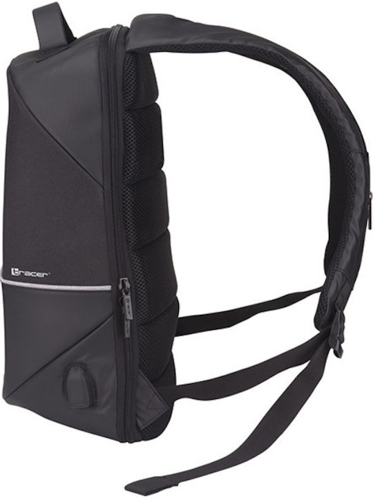 Tracer Metropolitan Antitheft Чанта Раница за лаптоп 15.6" в Черен цвят