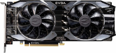 EVGA GeForce RTX 2070 Super 8GB GDDR6 XC Gaming Κάρτα Γραφικών PCI-E x16 3.0 με HDMI και 3 DisplayPort