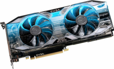 EVGA GeForce RTX 2070 Super 8GB GDDR6 XC Gaming Κάρτα Γραφικών PCI-E x16 3.0 με HDMI και 3 DisplayPort