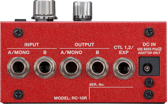 Boss Rhythm Loop Station RC-10R Πετάλι Effect Looper Ηλεκτρικής Κιθάρας και Ηλεκτρικού Μπάσου