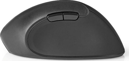 Nedis ERGOMSWS100BK Kabelloses Ergonomisches Vertikales Mäuse Schwarz