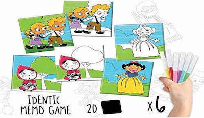 Educa Joc de Masă Colouring Activities Identic Memo pentru 1-4 Jucători 4+ Ani 18211