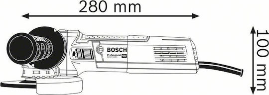 Bosch GWX 9-115 S Grinder 115mm Electric 900W with Speed Control