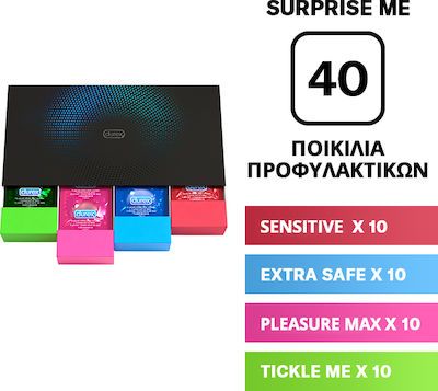 Durex Προφυλακτικά Surprise Me 40τμχ