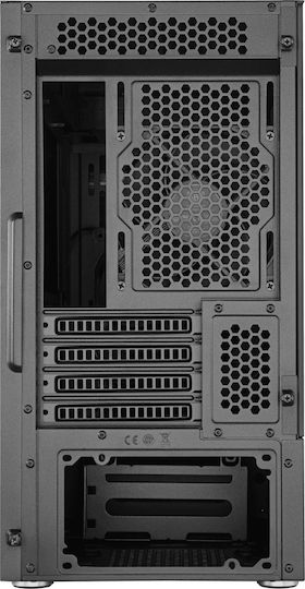 CoolerMaster Silencio S400 TG Gaming Mini Tower Κουτί Υπολογιστή με Πλαϊνό Παράθυρο Μαύρο