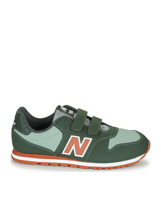 New Balance Παιδικά Sneakers με Σκρατς για Αγόρι Πράσινα