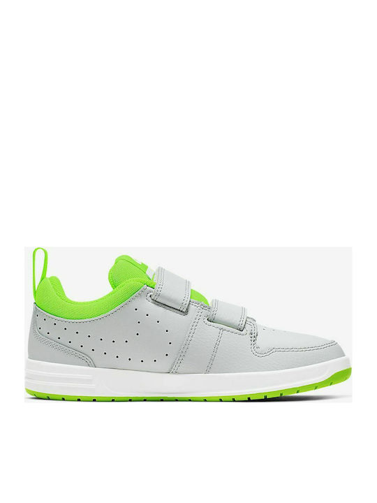 Pico 5 PSV Kids Sneakers with Scratch Pure Platinum / Electric Green / White