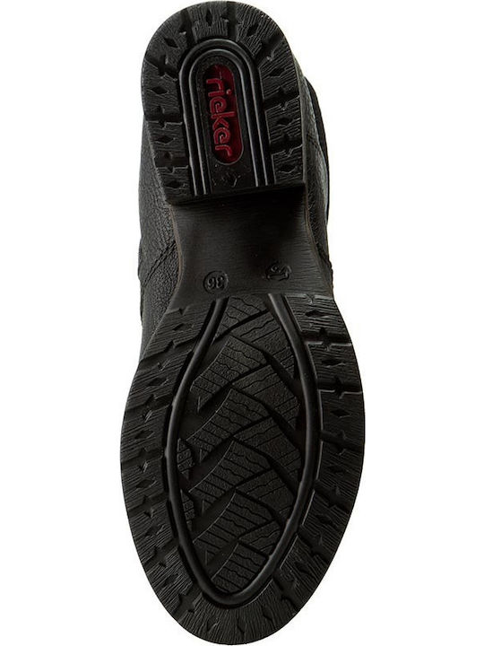 Ghete dama din piele Negru