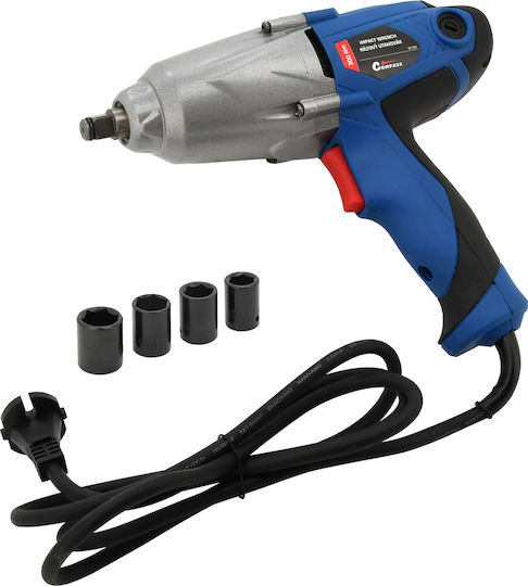 Compass Μπουλονόκλειδο Ρεύματος 450W με Υποδοχή 1/2"