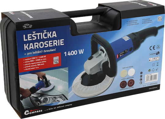 Compass 07259 Rotary Polisher 1400W with Speed Control
