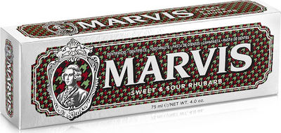 Marvis Sweet and Sour Rhubarb Mint Toothpaste 75ml