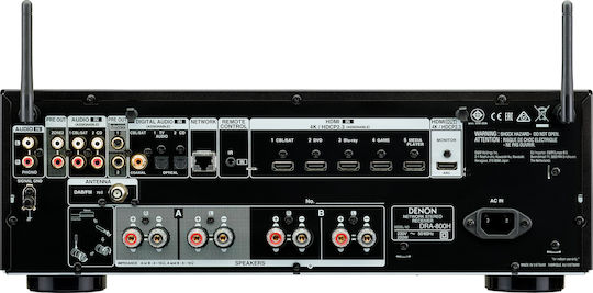 Denon DRA-800H Ολοκληρωμένος Ενισχυτής Hi-Fi Stereo 100W/8Ω Μαύρος