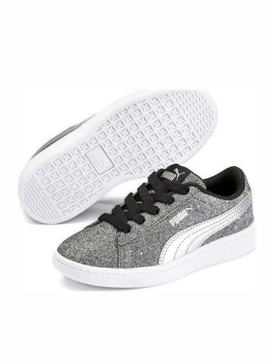 Puma Kids Sneakers Vikky Glitz Silver