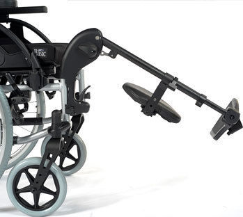 Sunrise Medical RubiX 2 Αναπηρικό Αμαξίδιο Ελαφρού Τύπου 46cm Ασημί