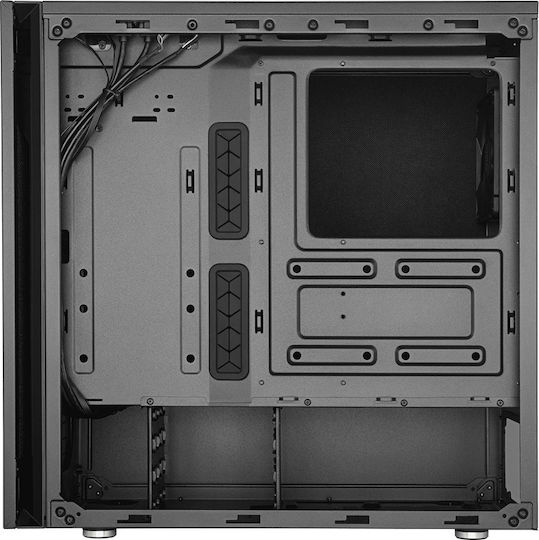 CoolerMaster Silencio S600 Midi Tower Κουτί Υπολογιστή Ασημί