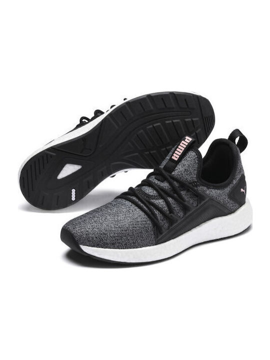 NRGY Neko Knit Damen Sportschuhe Laufen Schwarz