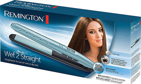 Remington Wet2Straight S7300 Hair Straightener with Ceramic Plates