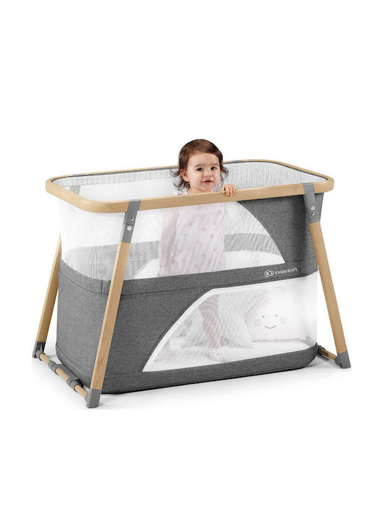 Kinderkraft Sofi 4 in 1 Playpen 2 Levels with Mattress Gray 107x63cm