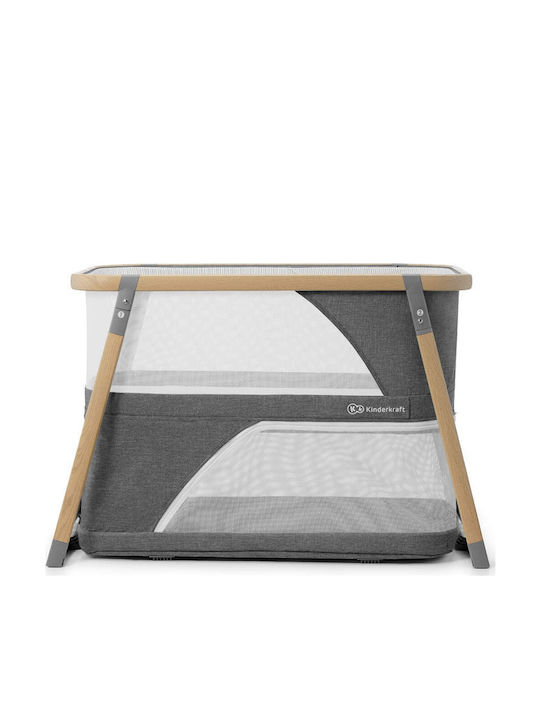 Kinderkraft Sofi 4 in 1 Playpen 2 Levels with Mattress Gray 107x63cm