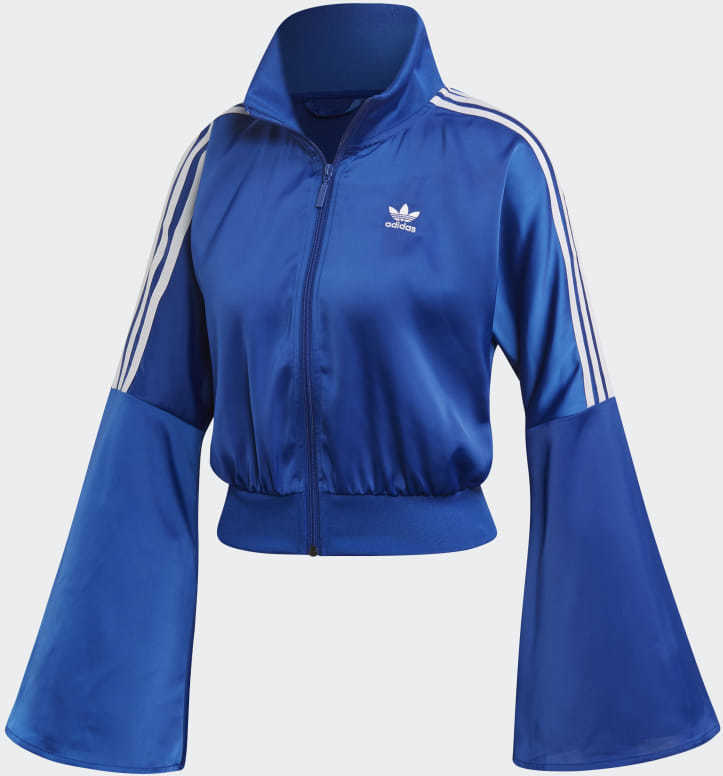 adidas satin track jacket