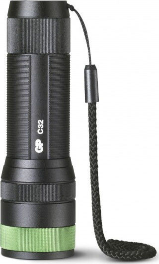 GP Batteries Φακός LED IPX4 με Μέγιστη Φωτεινότητα 300lm Lupus C32