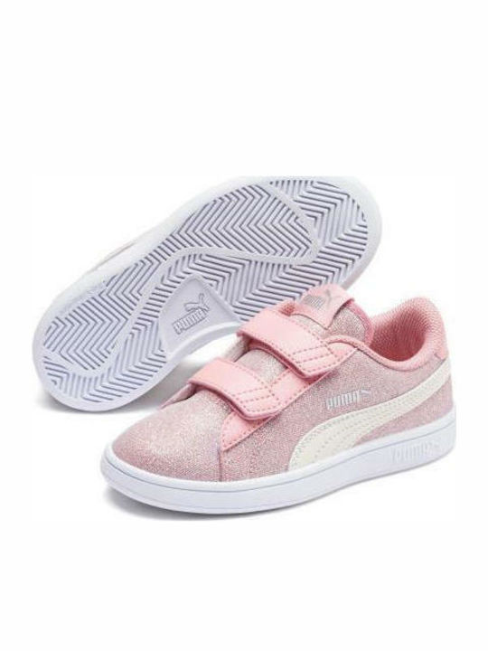 Smash Glitz Glam Παιδικά Sneakers με Σκρατς Ροζ
